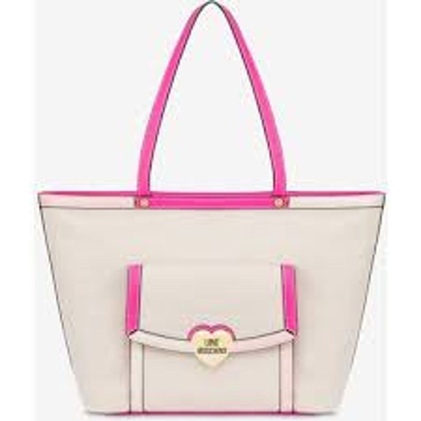 Sac Porté Épaule Femme Love Moschino – Grand Format en Cuir Synthétique Noir