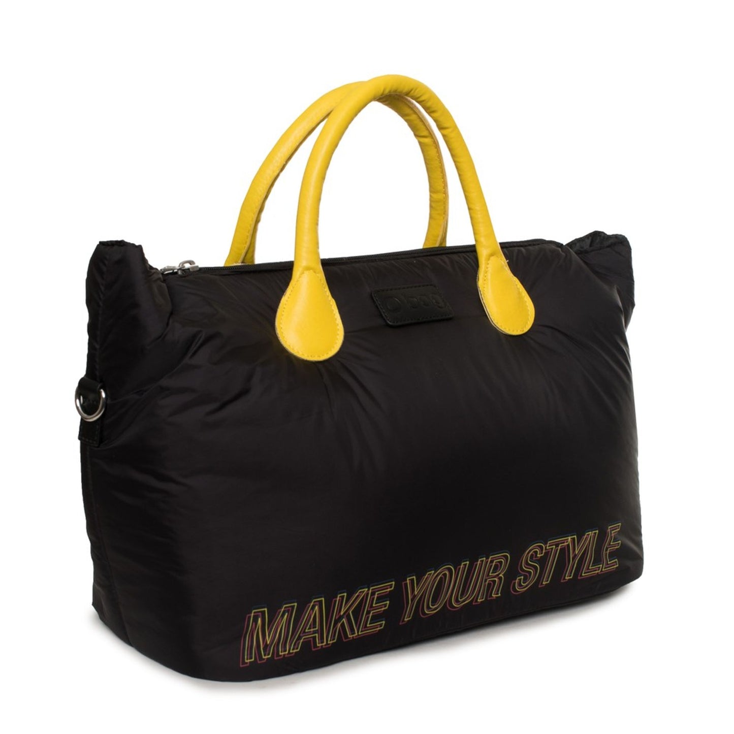 Obag Sac à main – Style bicolore et fermeture zippée pratique