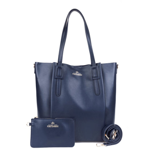 Sac à Main Femme Egon Von Furstenberg – Grand Sac Porté Épaule avec Bandoulière Amovible