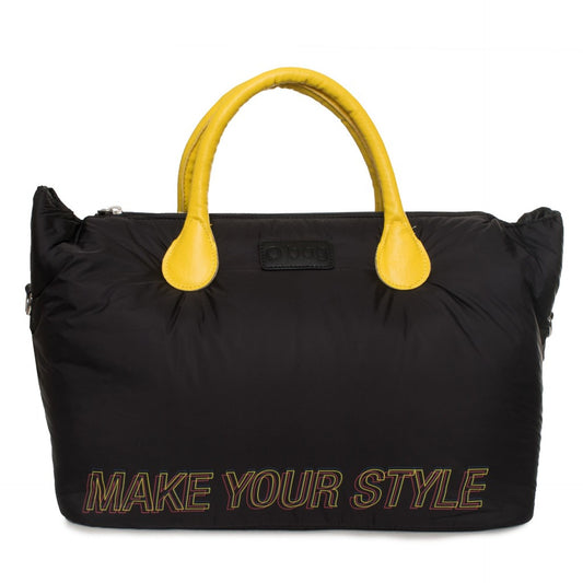 Obag Sac à main – Style bicolore et fermeture zippée pratique